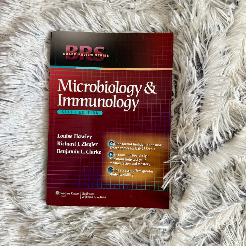 BRS Board Review Series Medical Microbiology & Immunology Textbook 6th Edition